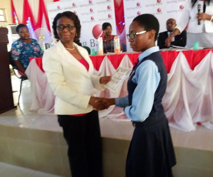 Student collecting certificate of attendance